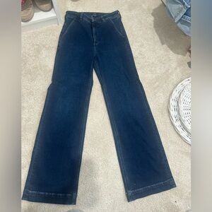 J. Crew Women's Dark Blue Relaxed Jeans